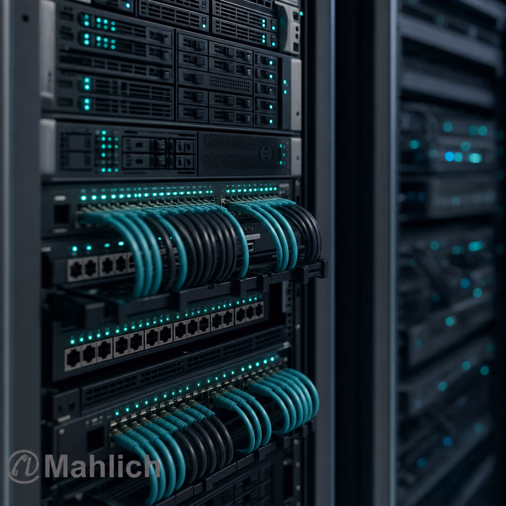 Netzwerk- und Serverinfrastruktur